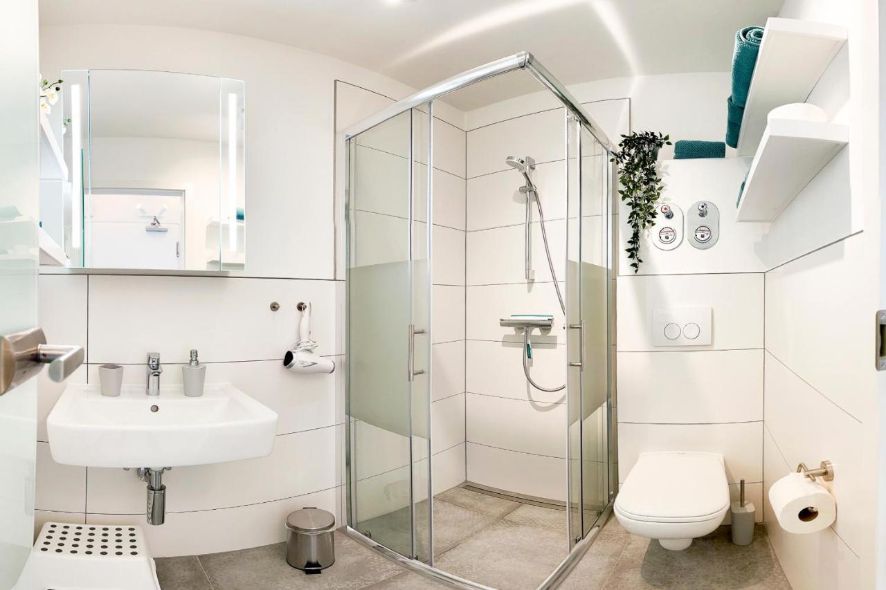 Fewo1846 Strandresidenz Wassersleben - Ostseenest - Modernes Studioapartment Mit Balkon Am Strand Harrislee Exterior photo